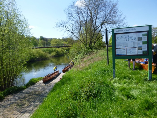 Wetzlar, Bachweide - endlich mal herrlich grn